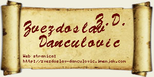 Zvezdoslav Dančulović vizit kartica